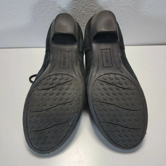 Cobb Hill CBD15ST Aria Ankle Black Leather Chukka Booties Boots Women's US 6 M - Picture 4 of 7